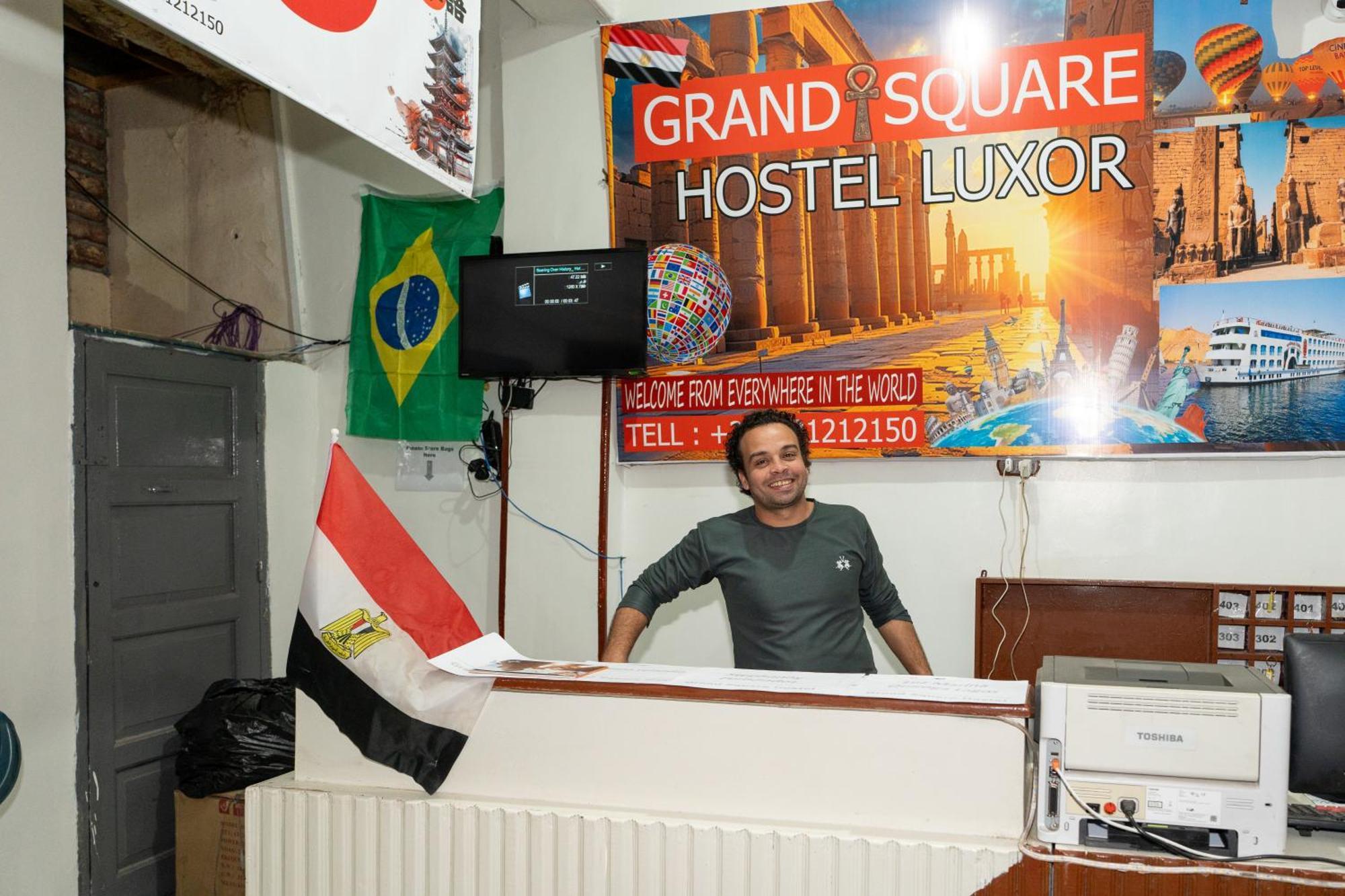Grand Square Hostel Luxor Esterno foto