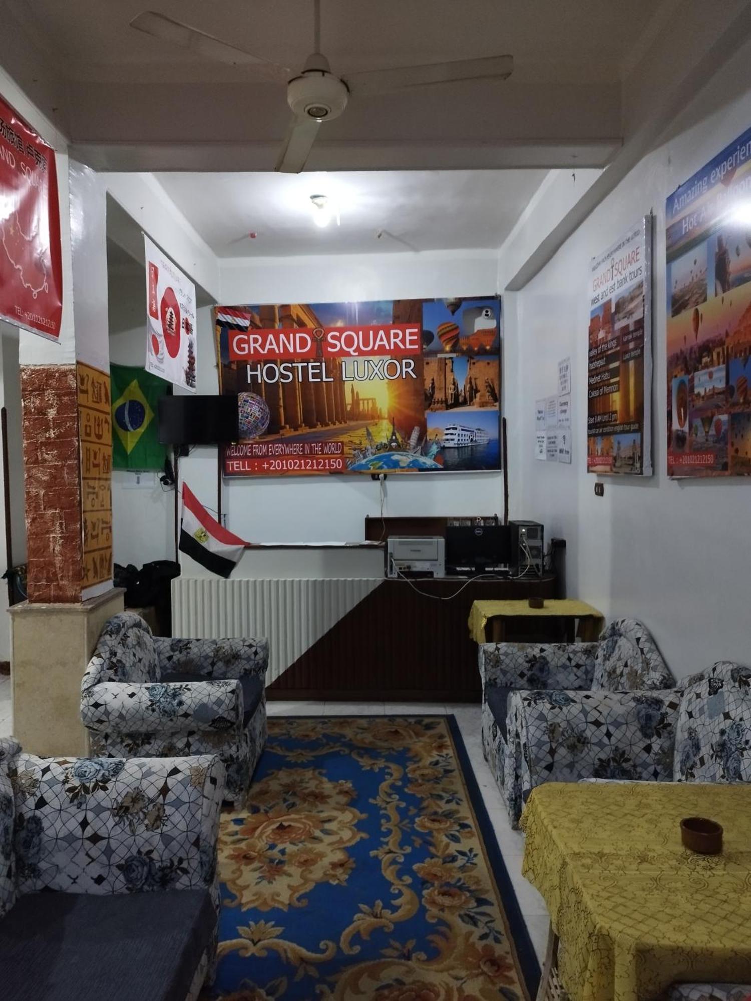 Grand Square Hostel Luxor Esterno foto