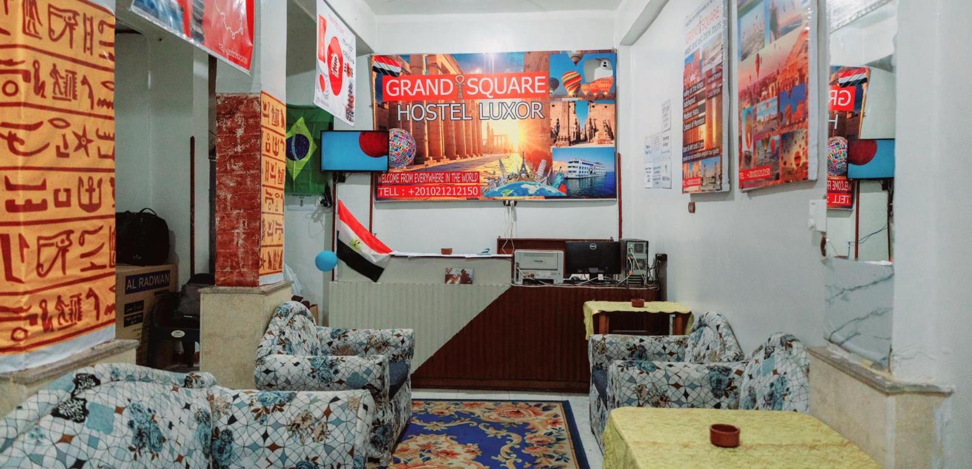 Grand Square Hostel Luxor Esterno foto
