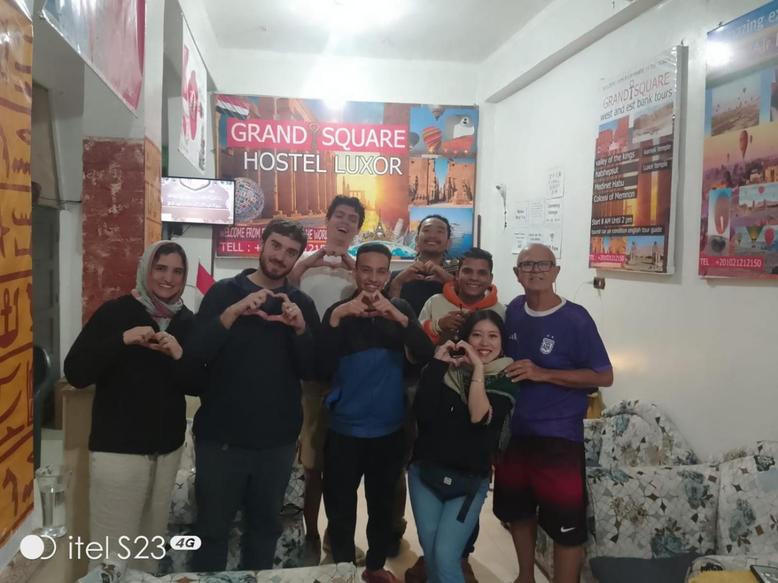 Grand Square Hostel Luxor Esterno foto